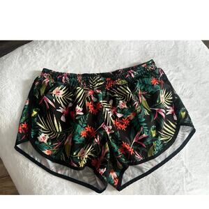 Old Navy Active Go Dry Tropical Floral Running Shorts Small